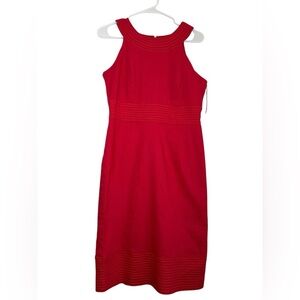 Adrianna Papell Strapless Red Dress